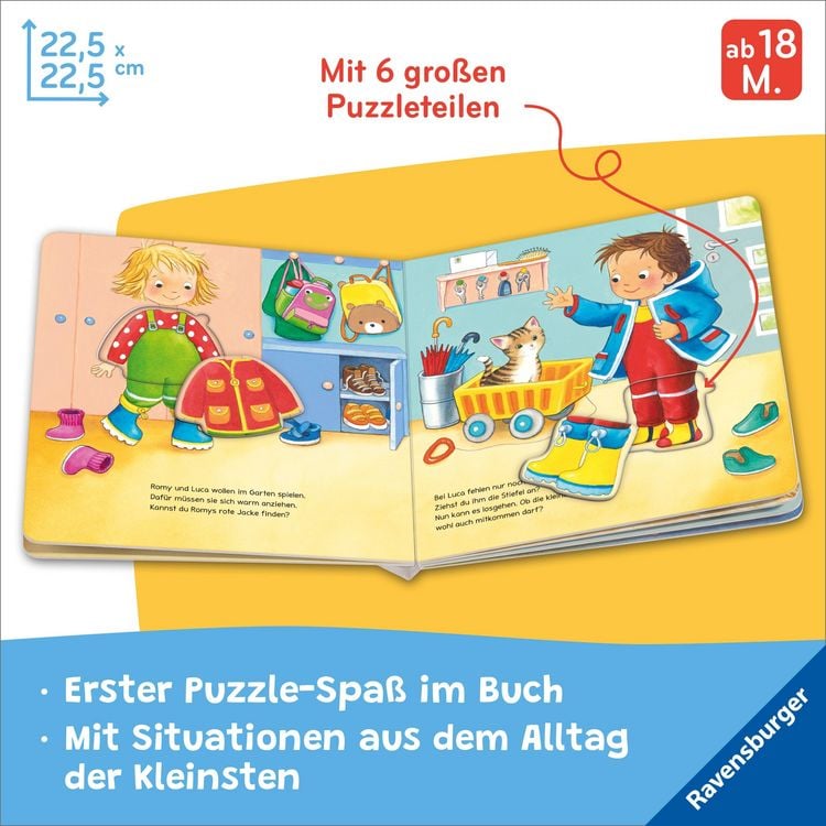 Produktbild: Mein liebstes Puzzle-Spielbuch: Zuhause