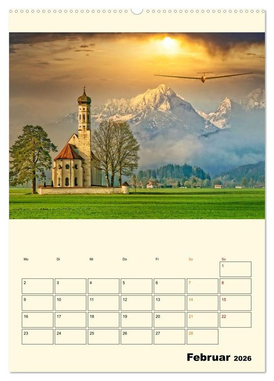 Produktbild: Segelfliegen - dem Himmel ganz nah (Wandkalender 2026 DIN A2 hoch), CALVENDO Monatskalender