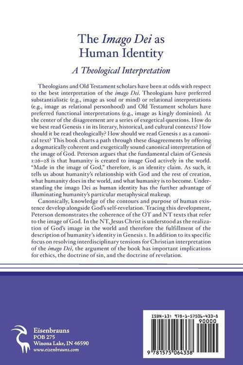 Produktbild: The Imago Dei as Human Identity