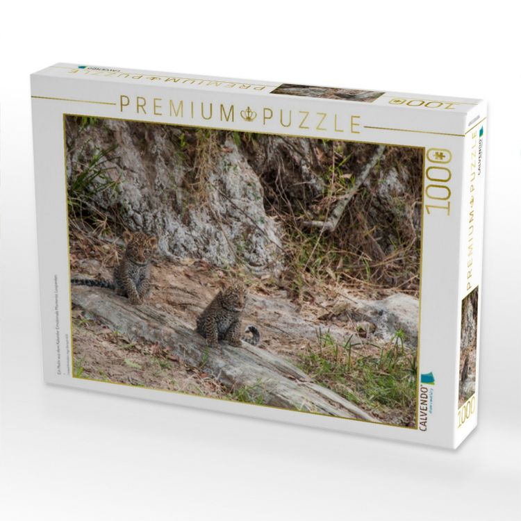 Produktbild: CALVENDO Puzzle Ein Motiv aus dem Kalender Emotionale Momente: Leoparden | 1000 Teile Lege-Gr&ouml;&szlig;e 64x48cm Foto-Puzzle f&uuml;r gl&uuml;ckliche Stunden