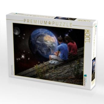 Produktbild: CALVENDO Puzzle Mit Blick auf die Unendlichkeit | 1000 Teile Lege-Gr&ouml;&szlig;e 64x48cm Foto-Puzzle f&uuml;r gl&uuml;ckliche Stunden