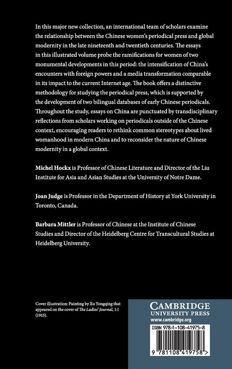 Produktbild: Women and the Periodical Press in China's Long Twentieth Century