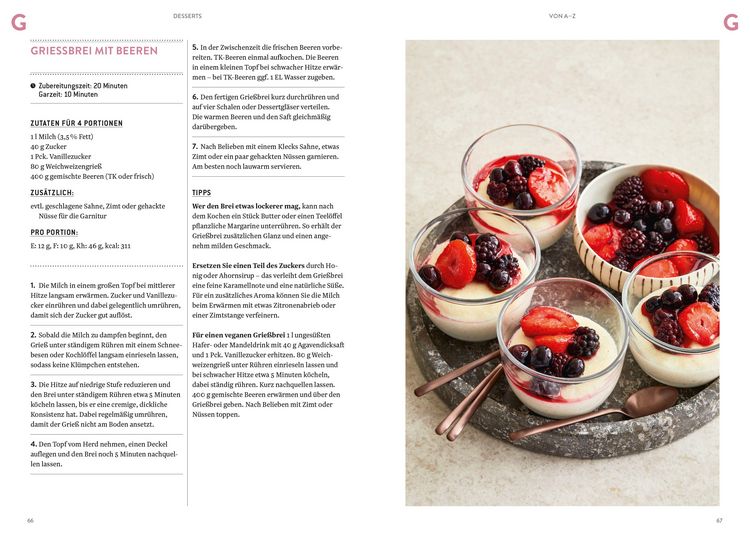 Produktbild: Desserts von A&ndash;Z