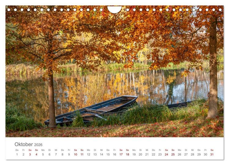 Produktbild: Spreewald - Ein Naturparadies (Wandkalender 2026 DIN A4 quer), CALVENDO Monatskalender