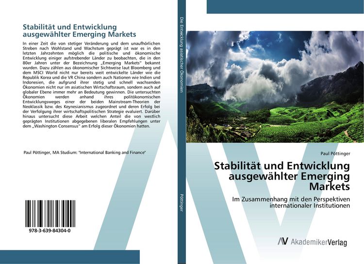 Produktbild: Stabilit&auml;t und Entwicklung ausgew&auml;hlter Emerging Markets