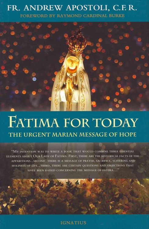 Produktbild: Fatima for Today: The Urgent Marian Message of Hope