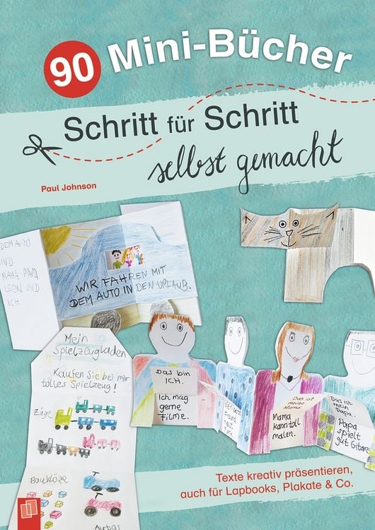 Produktbild: 90 Mini-B&uuml;cher Schritt f&uuml;r Schritt selbst gemacht