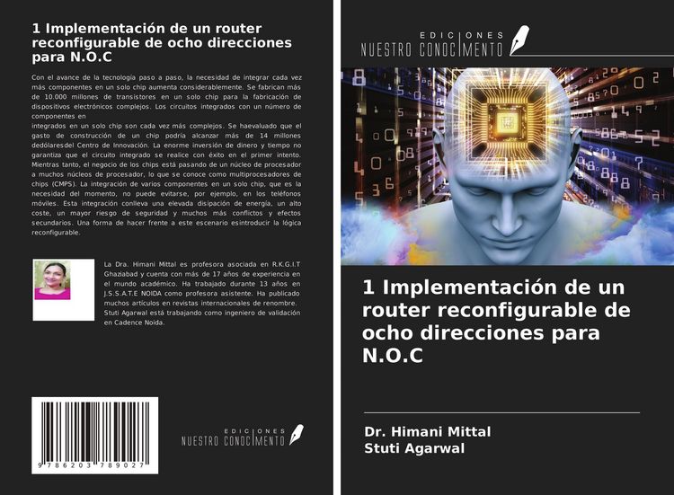 Produktbild: 1 Implementaci&oacute;n de un router reconfigurable de ocho direcciones para N.O.C