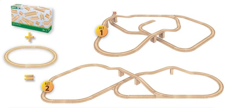 Produktbild: Brio Grosses Schienensortiment XXL - Sonderset