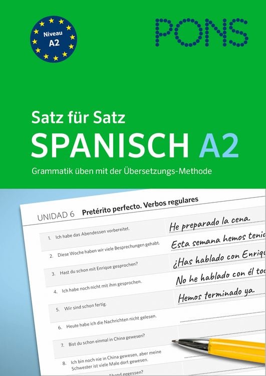 Produktbild: PONS Satz f&uuml;r Satz Spanisch A2