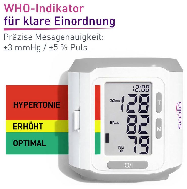 Produktbild: Scala SC 6400 Handgelenk Blutdruckmessger&auml;t 2187