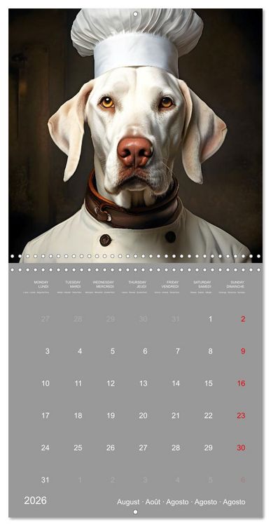 Produktbild: If dogs were humans (Wall Calendar 2026 12 &times; 12 Inch) CALVENDO 12 Month Wall Calendar