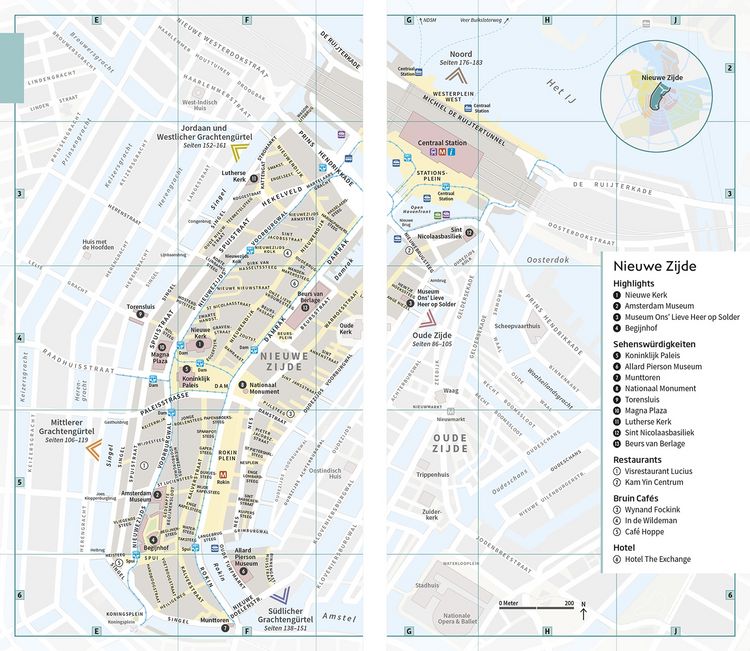 Produktbild: Vis-&agrave;-Vis Reisef&uuml;hrer Amsterdam