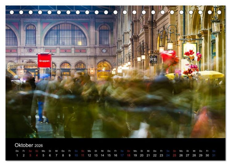 Produktbild: Z&Uuml;RICH - Little Big City (Tischkalender 2026 DIN A5 quer), CALVENDO Monatskalender