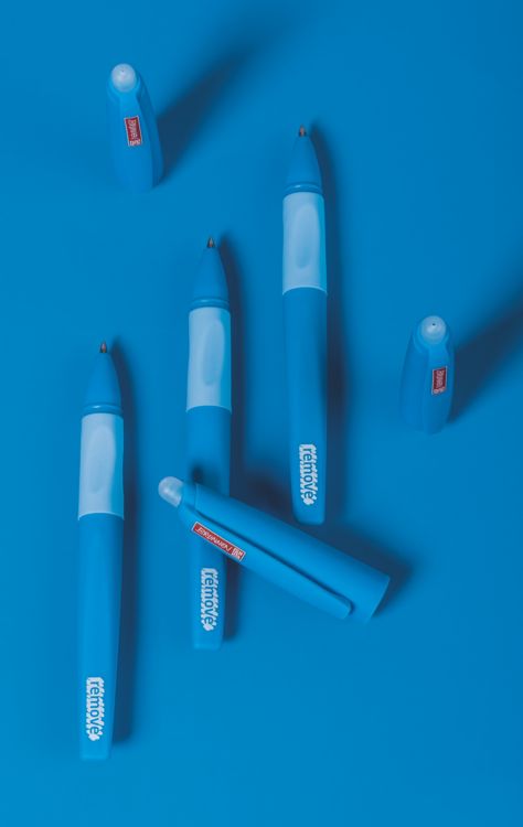 Produktbild: Brunnen Gelschreiber &bdquo;REMOVE&ldquo; Colour Code radierbar &brvbar; breit, 0,7 mm, azur
