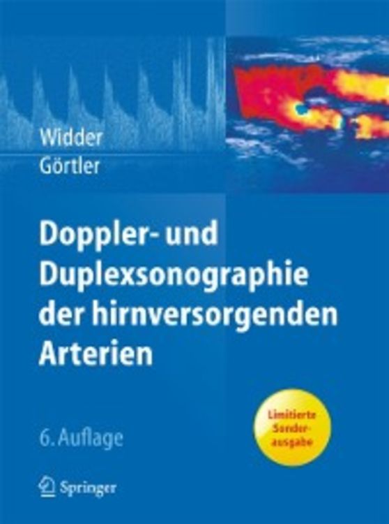 Produktbild: Doppler- und Duplexsonographie der hirnversorgenden Arterien