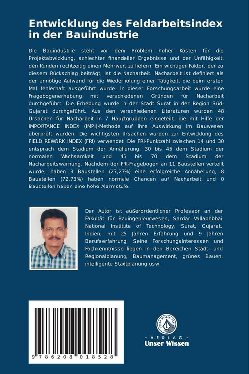 Produktbild: Entwicklung des Feldarbeitsindex in der Bauindustrie