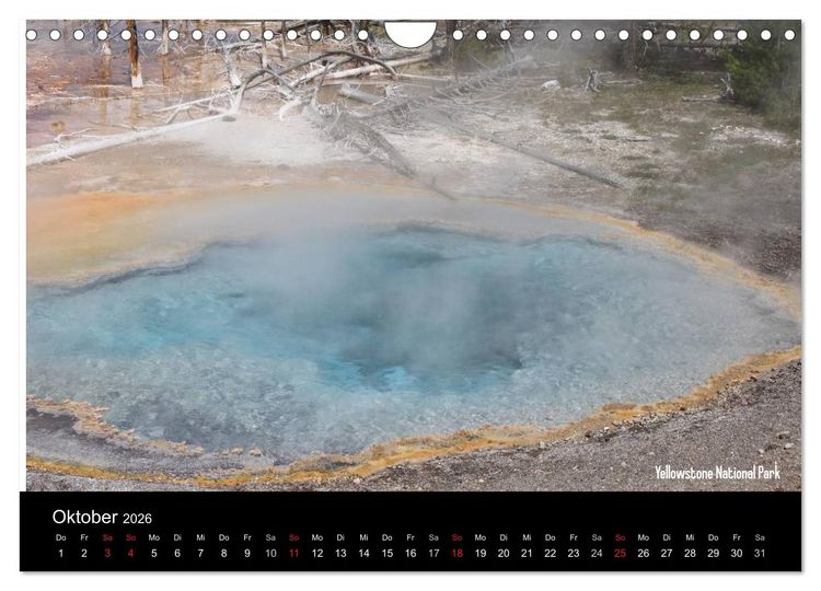 Produktbild: United States National Parks (Wandkalender 2026 DIN A4 quer), CALVENDO Monatskalender