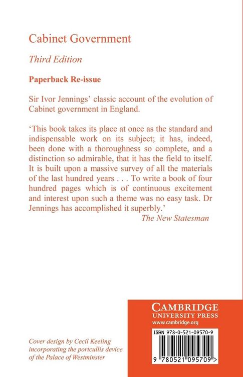 Produktbild: Cabinet Government