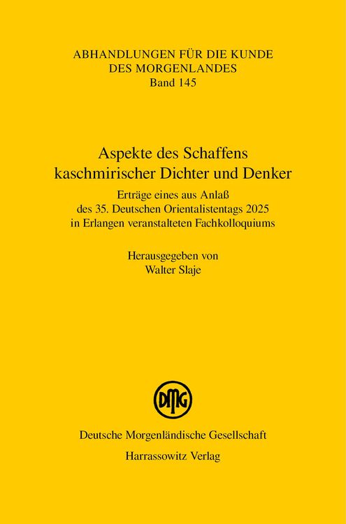 Produktbild: Aspekte des Schaffens kaschmirischer Dichter und Denker