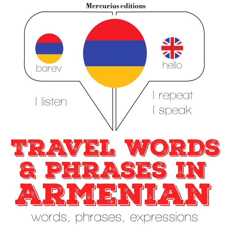 Produktbild: Travel words and phrases in Armenian