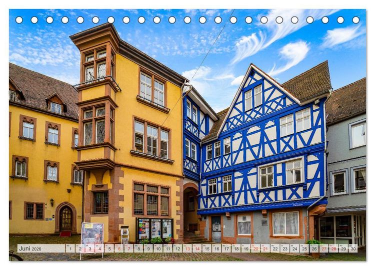 Produktbild: Wertheim Impressionen (Tischkalender 2026 DIN A5 quer), CALVENDO Monatskalender