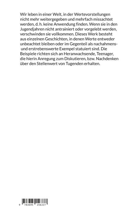 Produktbild: Wertevorstellungen in der heutigen Jugend