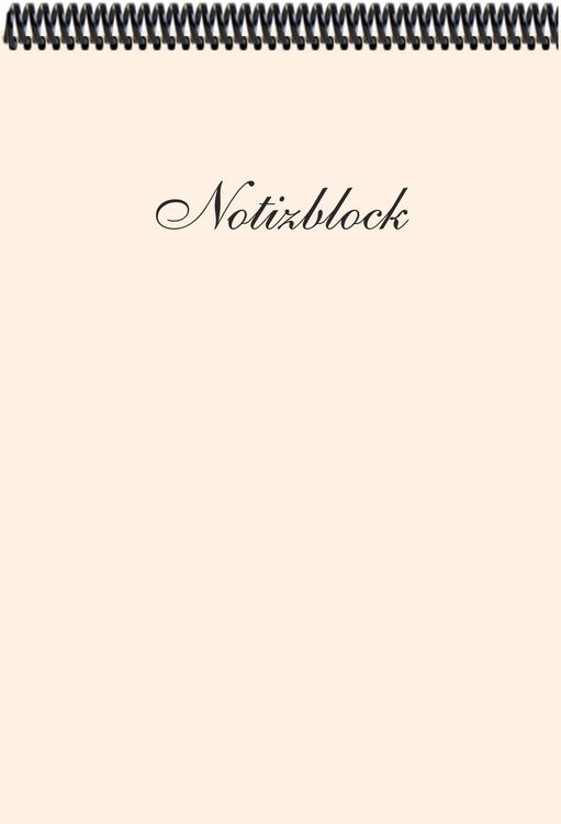 Produktbild: Notizblock DINA 4