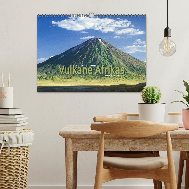 Produktbild: Die sch&ouml;nsten Vulkane Afrikas (Wandkalender 2027 DIN A3 quer), CALVENDO Monatskalender
