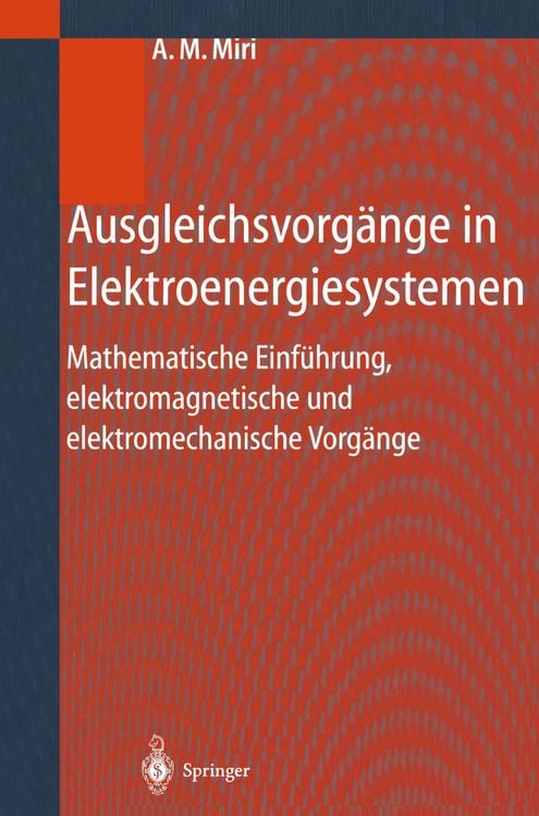 Produktbild: Ausgleichsvorg&auml;nge in Elektroenergiesystemen
