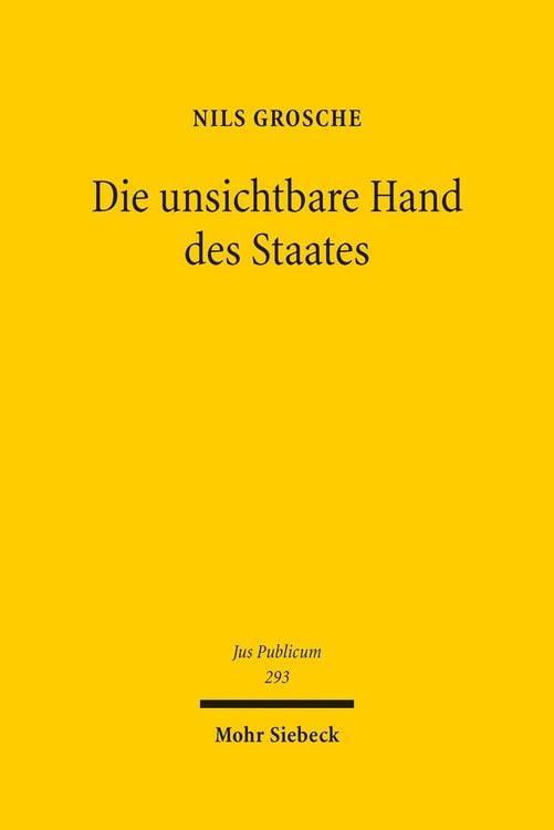 Produktbild: Die unsichtbare Hand des Staates
