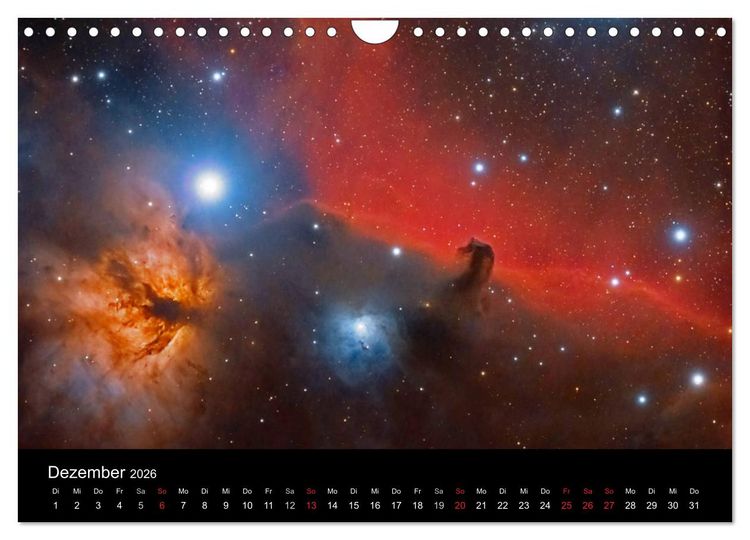 Produktbild: Universum - Eine Reise zu den Sternen (Wandkalender 2026 DIN A4 quer), CALVENDO Monatskalender