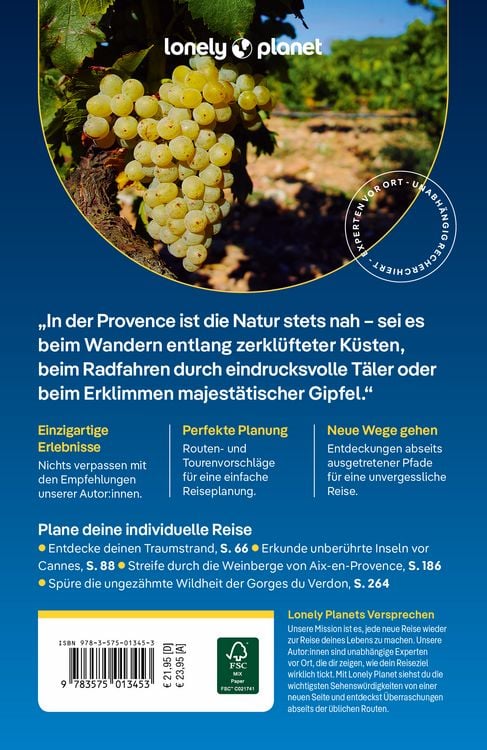 Produktbild: LONELY PLANET Reisef&uuml;hrer Provence & C&ocirc;te d'Azur