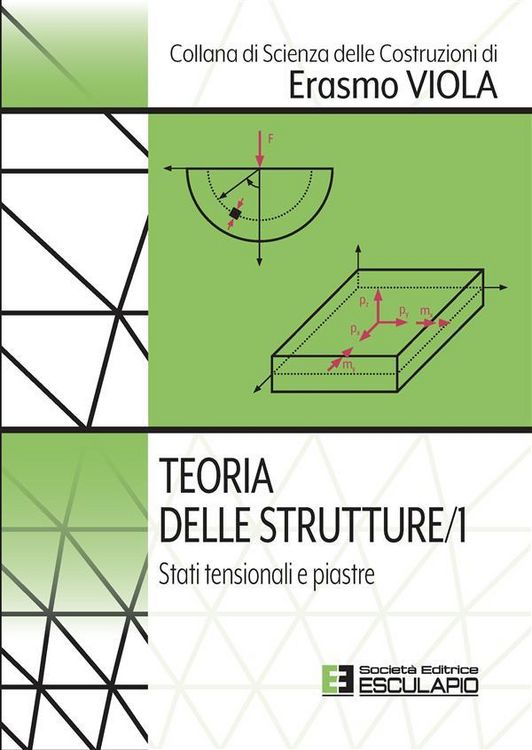 Produktbild: Teoria delle Strutture 1. Stati tensionali e piastre