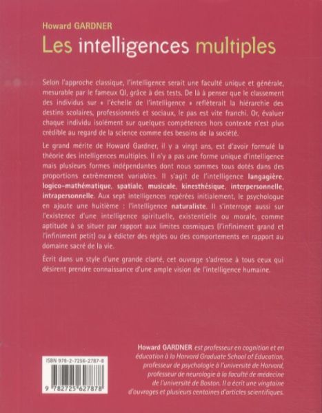 Produktbild: Les intelligences multiples