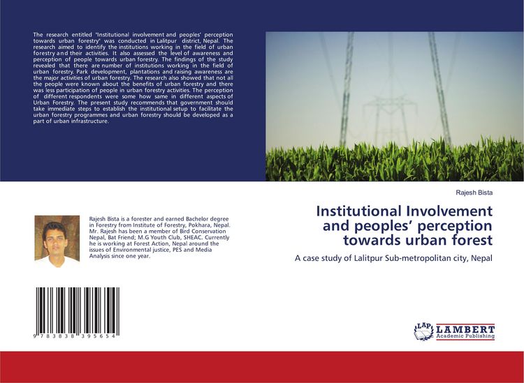 Produktbild: Institutional Involvement and peoples' perception towards urban forest