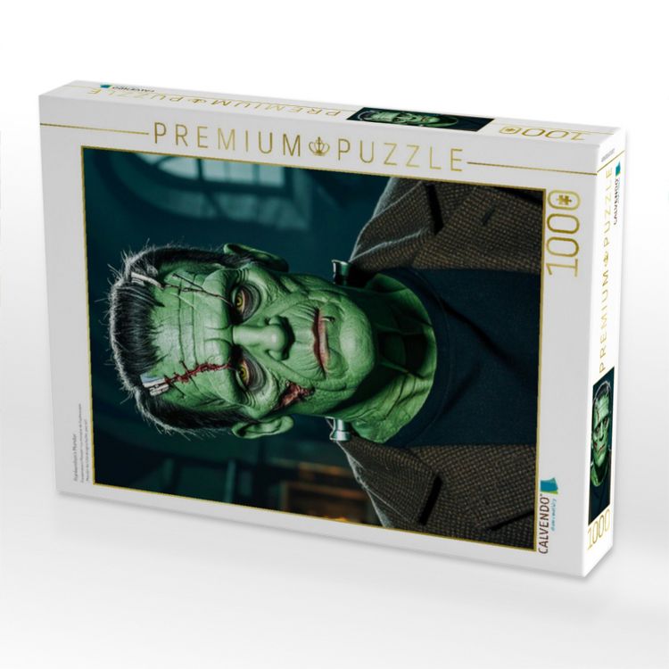 Produktbild: CALVENDO Puzzle Frankenstein's Monster | 1000 Teile Lege-Gr&ouml;&szlig;e 64x48cm Foto-Puzzle f&uuml;r gl&uuml;ckliche Stunden