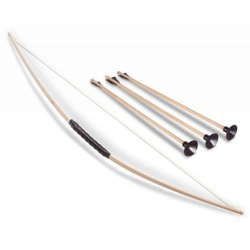 Produktbild: BestSaller 1203 - Kinder-Bogen-Set inkl. 3 Pfeile, Eschenholz, 90 cm, Holz-Bogen