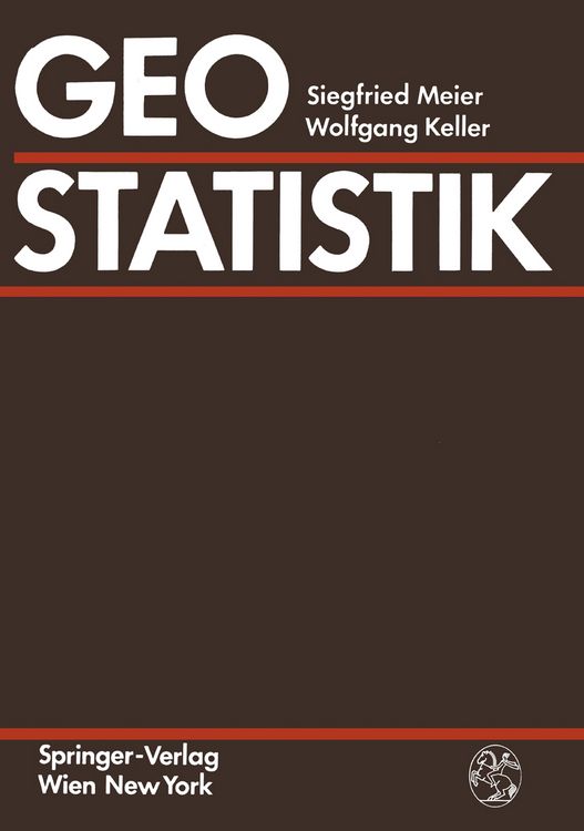 Produktbild: Geostatistik