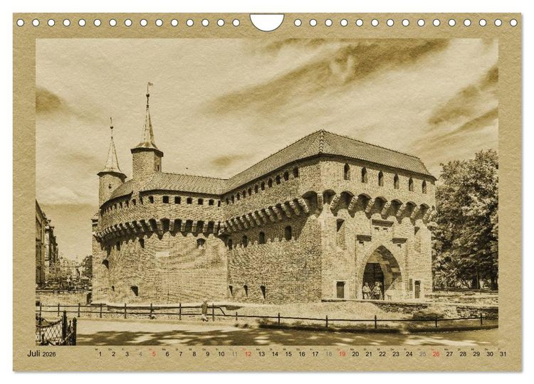 Produktbild: Polen &ndash; Ein Kalender im Zeitungsstil (Wandkalender 2026 DIN A4 quer), CALVENDO Monatskalender