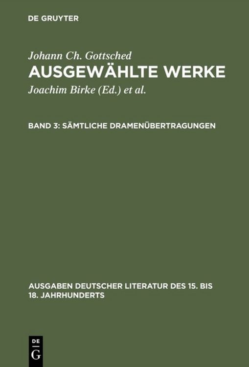 Produktbild: S&auml;mtliche Dramen&uuml;bertragungen