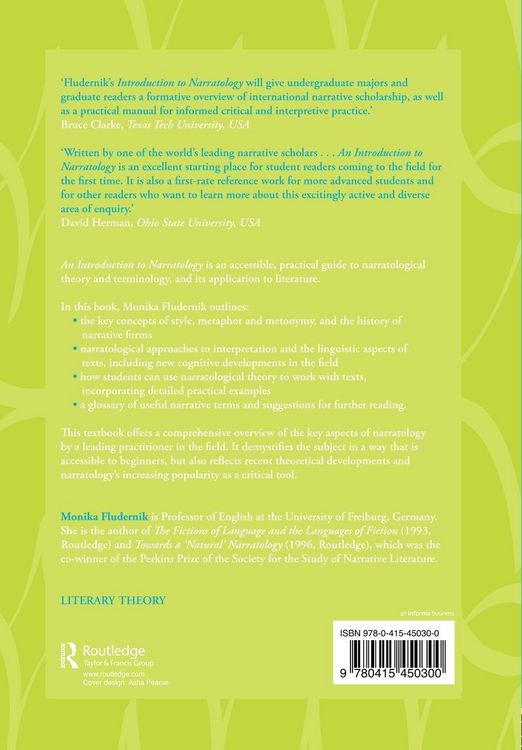 Produktbild: An Introduction to Narratology