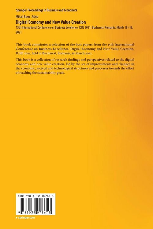 Produktbild: Digital Economy and New Value Creation