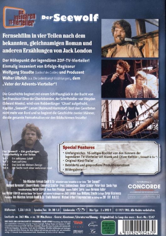 Produktbild: Der Seewolf - Digital Remastered [2 DVDs]