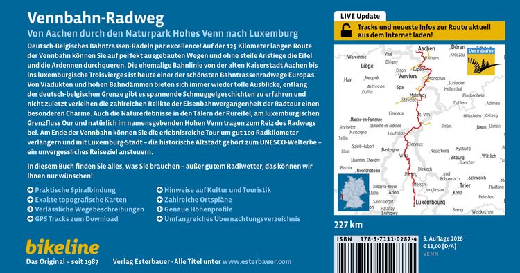 Produktbild: Vennbahn-Radweg