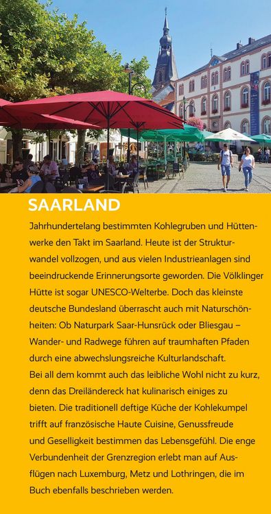 Produktbild: TRESCHER Reisef&uuml;hrer Saarland