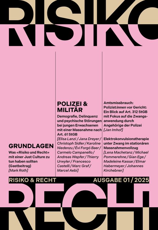 Produktbild: Risiko & Recht 01/2025