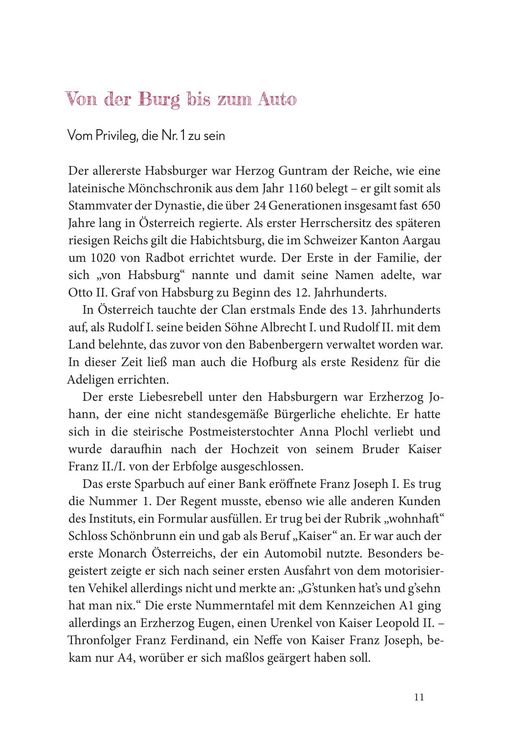 Produktbild: Diese Habsburger - Eine Sammlung skurriler und unterhaltsamer Fakten