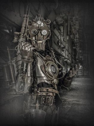 Produktbild: CALVENDO Puzzle Steampunk Warrior | 1000 Teile Lege-Gr&ouml;&szlig;e 64x48cm Foto-Puzzle f&uuml;r gl&uuml;ckliche Stunden