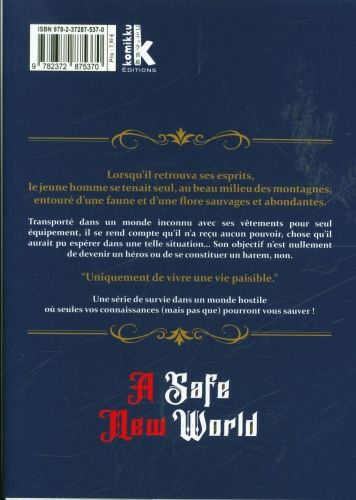 Produktbild: A safe new world. Tome 1